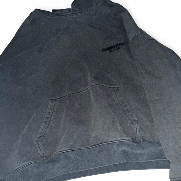 Fear of God Essentials Black Hoodie - Picture 2 of 2
